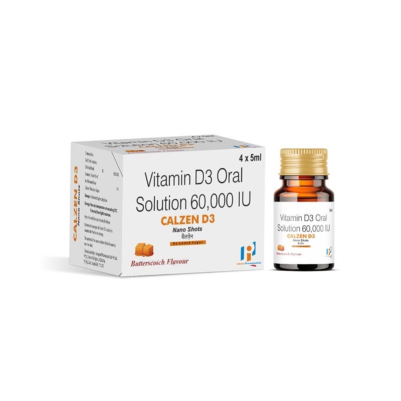 CALZEN D3 NANO SHOT BUTTERSCOTCH
