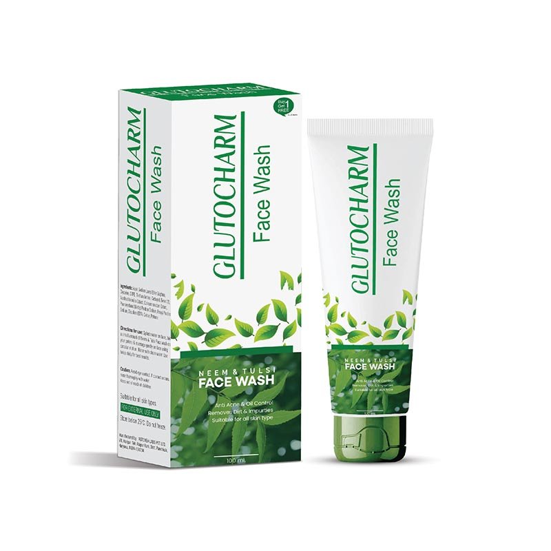 GLUTOCHARM FACE WASH WITH BOX-01
